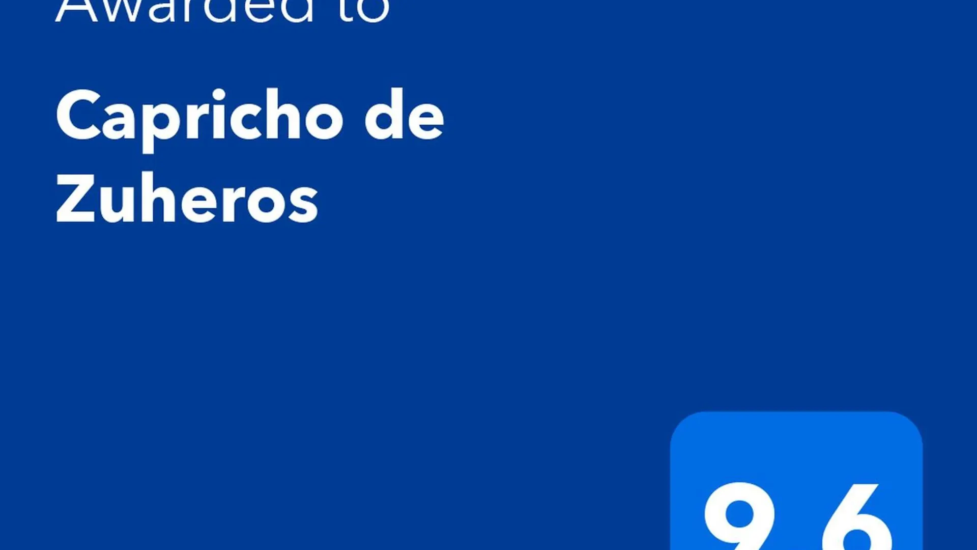 Capricho De Zuheros 0*,